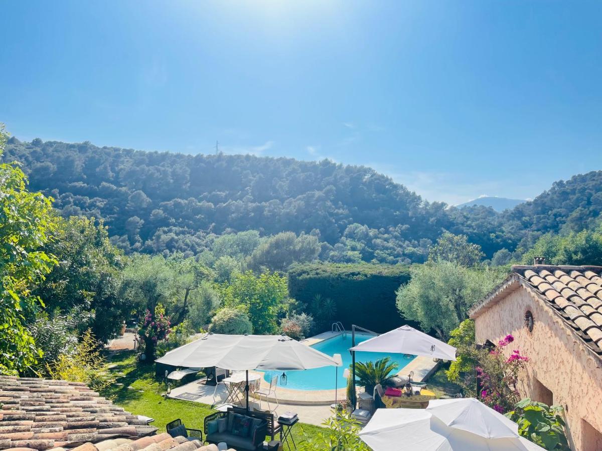 Abeille Bed & Breakfast Vence Bagian luar foto